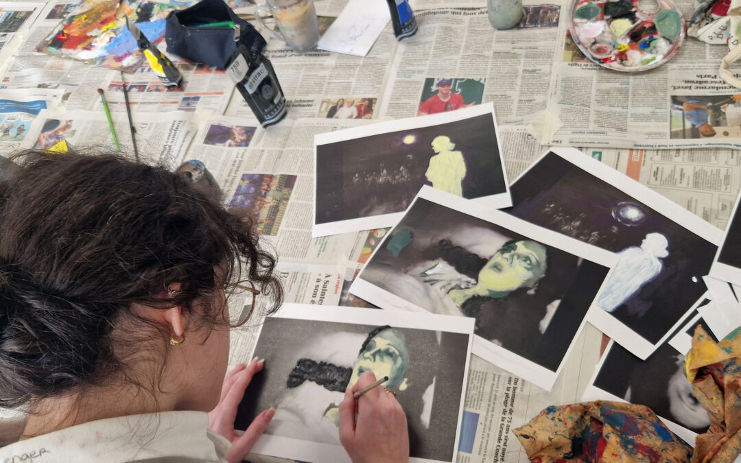 Réalisation d&rsquo;un clip en peinture animée